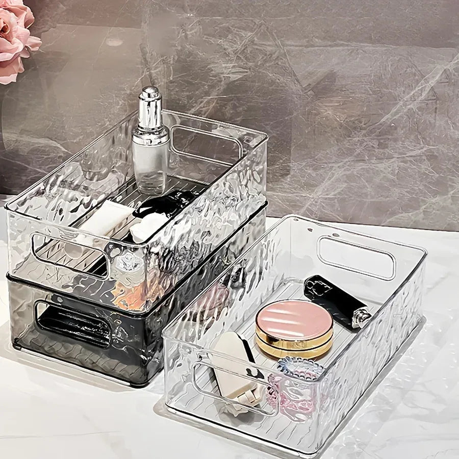 Glacier Pattern Cosmetics Storage Box