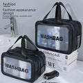 Frosted Makeup Bag – Large Capacity Waterproof Cosmetic Pouch