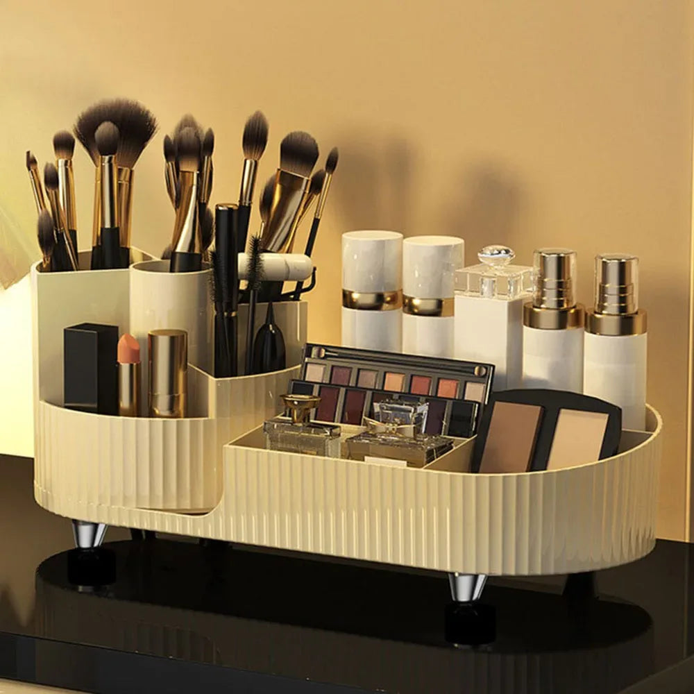 Makeup Organizer for Vanity with Multiple Compartments