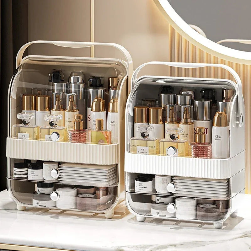 Makeup Organizer Storage with Drawers - Image 2