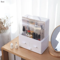 Tower Cosmetic Organizer – Multi-Layer Rotating Makeup & Vanity Storage
